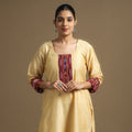 plain silk kurta