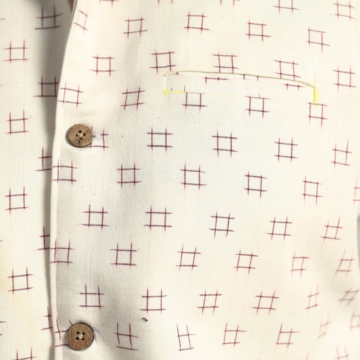 Pochampally Ikat Cotton Nehru Jacket