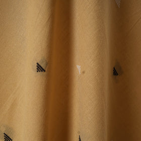 Beige - prewashed cotton jacquard fabric 01 - handcrafted