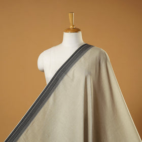 Beige - prewashed cotton jacquard fabric 29 - handcrafted