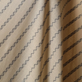 Beige - prewashed cotton jacquard fabric 35 - handcrafted