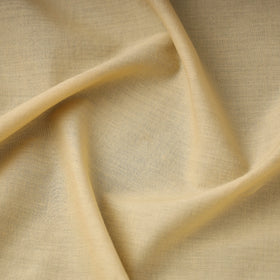 Buy Beige Prewashed Plain Cotton Fabric 