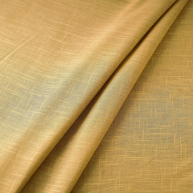 Beige - prewashed plain dyed cotton slub fabric 08