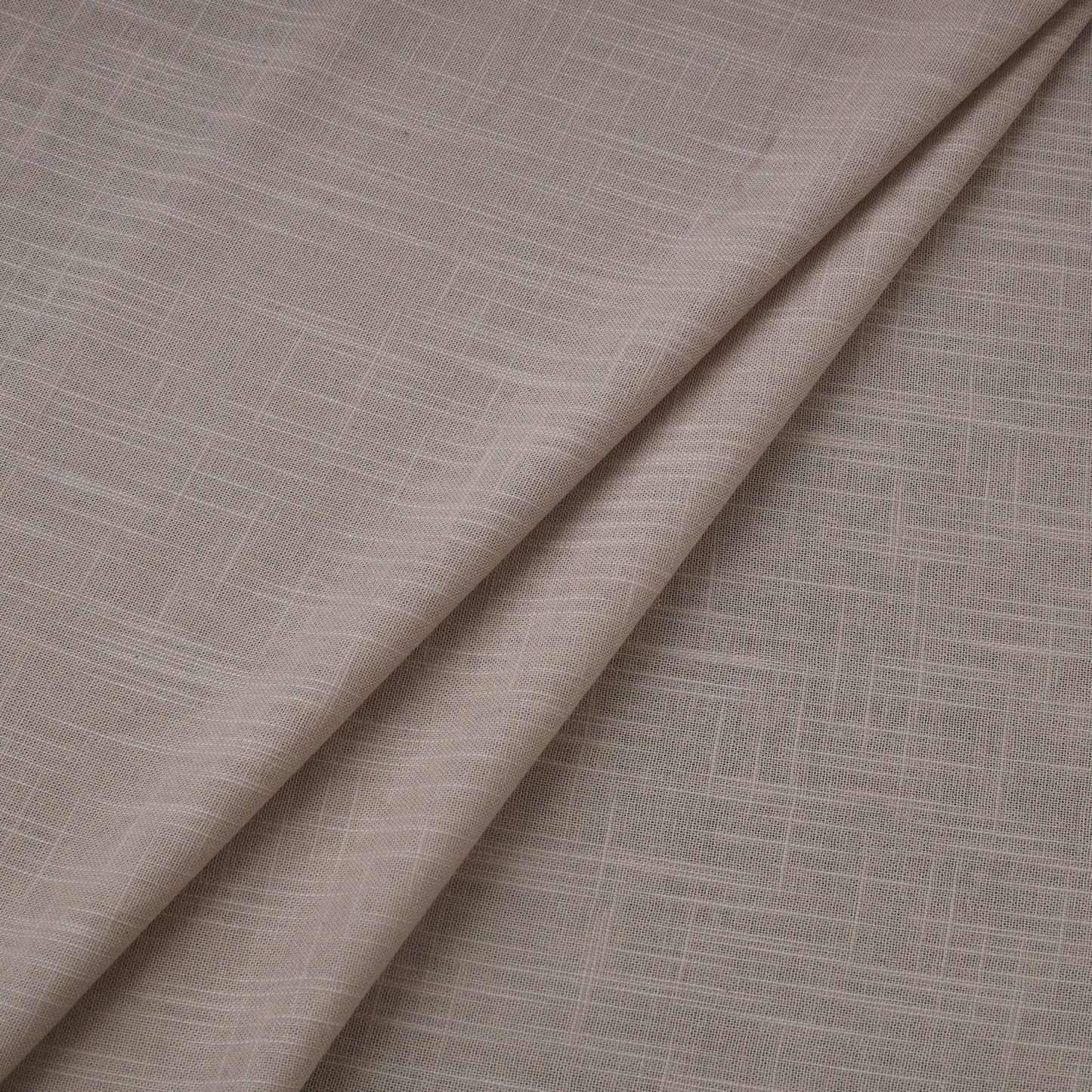 Purple - prewashed slub cotton plain fabric 15 - handcrafted