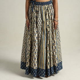 Ajrakh Patchwork Skirt 
