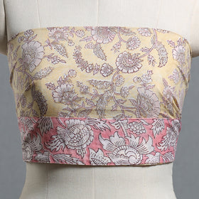 Buy Block Printed Cotton Blouse Piece 11 