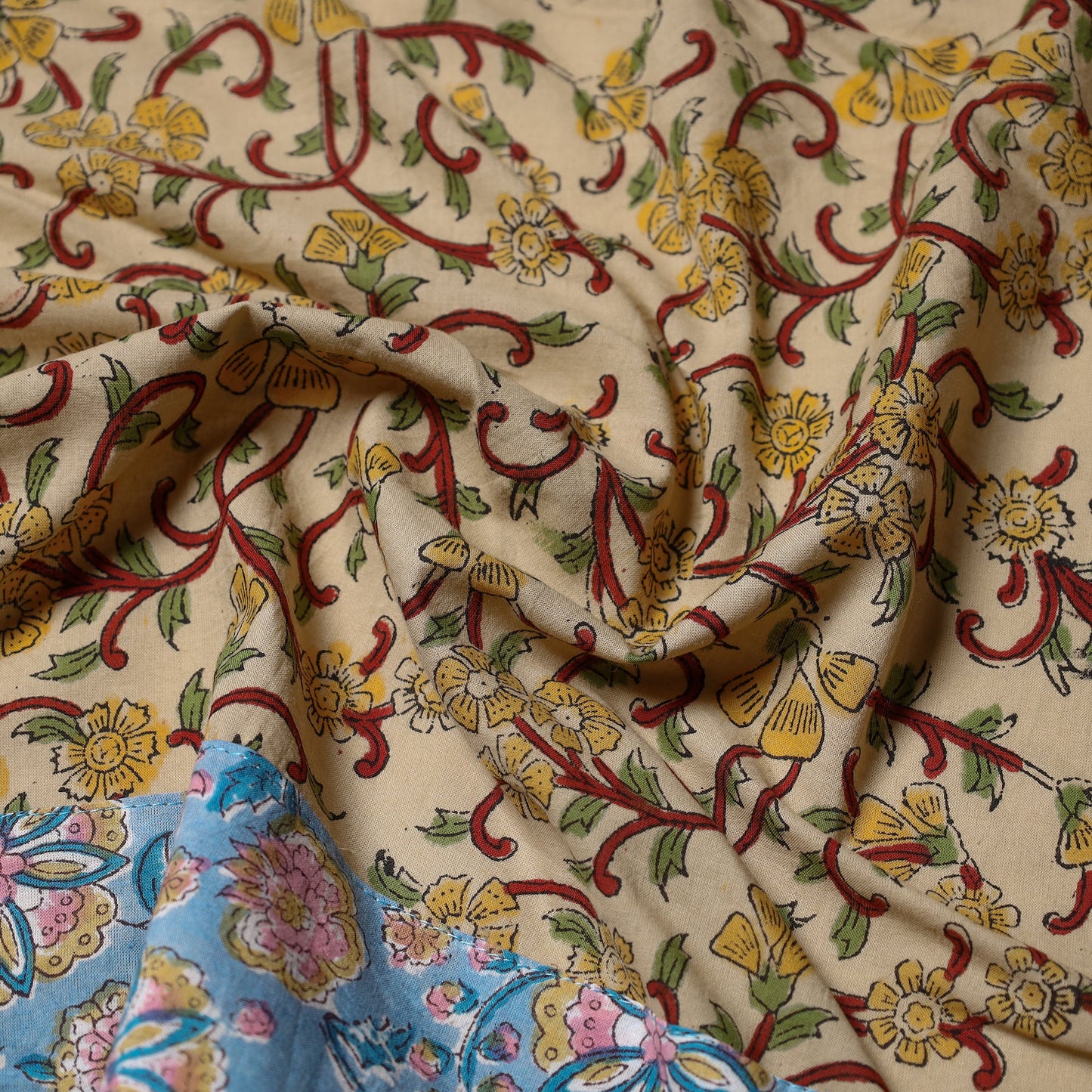 Buy Block Printed Cotton Blouse Piece 50 