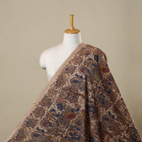 Printed cotton kalamkari fabric 24 - handcrafted