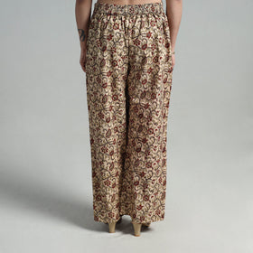  Block Printed Cotton Pedana Kalamkari Palazzo