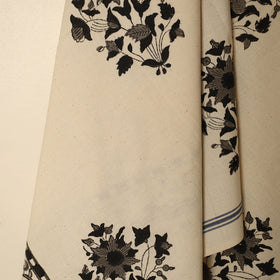  Block Printed Handloom Cotton Sanganeri Towel 