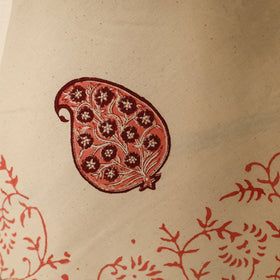  Block Printed Handloom Cotton Sanganeri Towel 