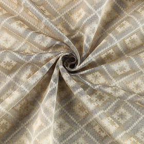 Buy Pure Banarasi Handwoven Zari Alfi Work Silk Cotton Fabric Online at iTokri.com