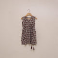 Pure cotton baby girls bagh angrakha dress (1-2 years) 04