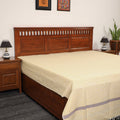  Pure Handloom Cotton Double Bed Cover 