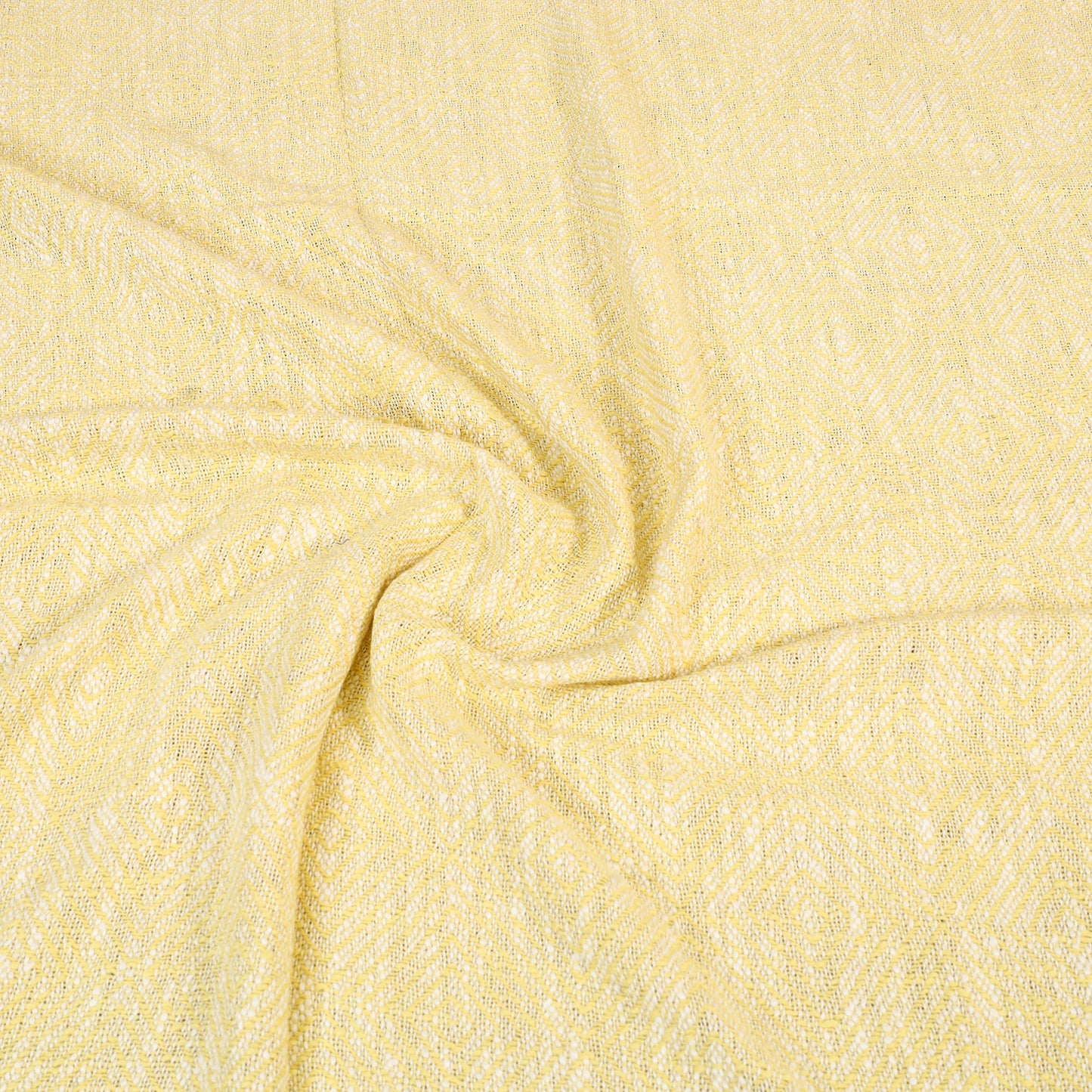 Beige - pure handloom cotton double bed cover from bijnor
