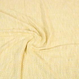 Beige - pure handloom cotton double bed cover from bijnor