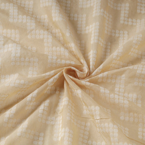 Pure Handwoven Cutwork Buti Cotton Banarasi Fabric 