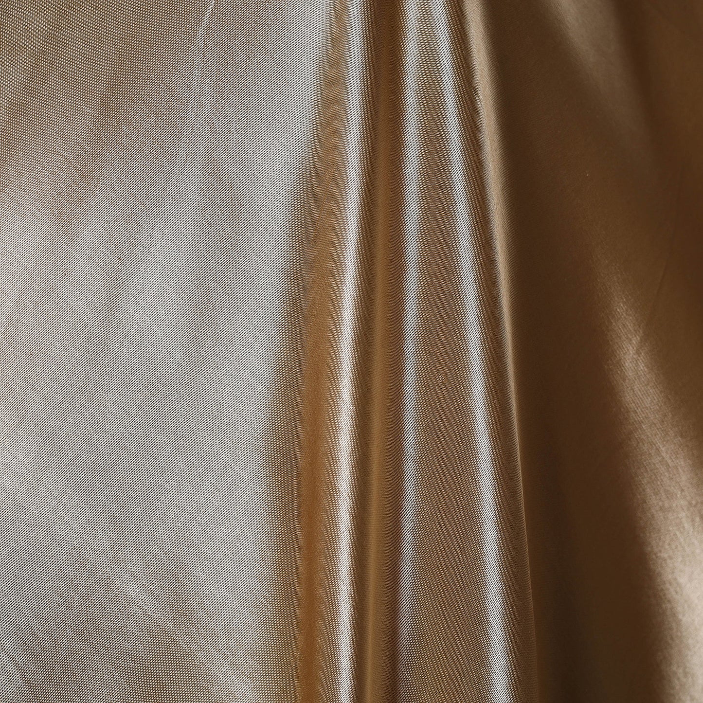 Beige - pure mashru silk plain fabric (width - 46 in) 01