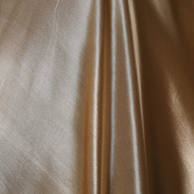 Beige - pure mashru silk plain fabric (width - 46 in) 01