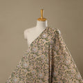 Pure mul cotton hand sanganeri fabric 03 - handcrafted