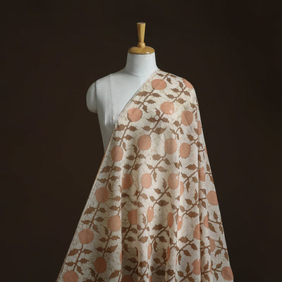 Pure mul cotton kutch hand block batik print fabric 01