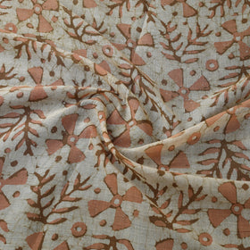Pure mul cotton kutch hand block batik print fabric 02