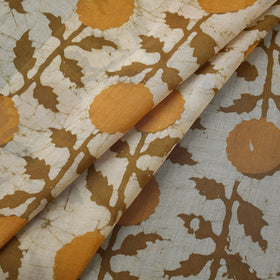 Pure mul cotton kutch hand block batik print fabric 10