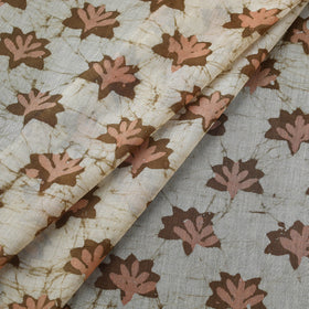 Pure mul cotton kutch hand block batik print fabric 16