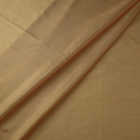 Beige - pure silk plain fabric 01 - handcrafted