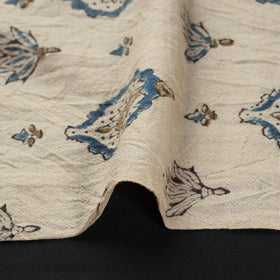 Authentic Pure Wool Ajrakh Block Print Fabric Online