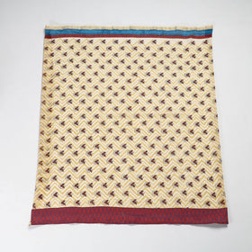 Buy Rangoli Pipad Chanderi Silk Blouse Material with Ikat Border Online at iTokri.com