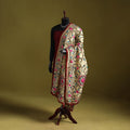 Ranihati chapa work chanderi silk hand embroidery dupatta