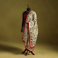 Ranihati chapa work chanderi silk hand embroidery dupatta