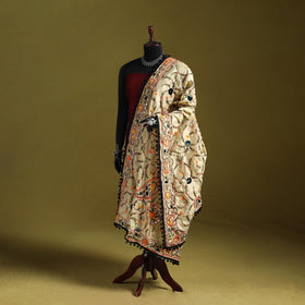 Ranihati chapa work chanderi silk hand embroidery dupatta