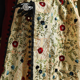 Ranihati chapa work chanderi silk hand embroidery dupatta