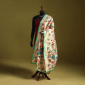 Ranihati madhubani chapa work chanderi silk hand embroidery