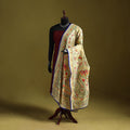 Ranihati madhubani chapa work chanderi silk hand embroidery