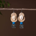  Nikhat German Silver Jute Jhumki Earrings 
