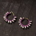 Buy Ruhi Handmade Thread & Stone Work Earrings 06 Online at iTokri.com