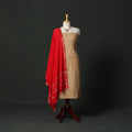 Sambalpuri embroidered cotton 2pc unstitched dress material