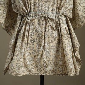 Sanganeri Block Print Cotton Kaftan (Short)