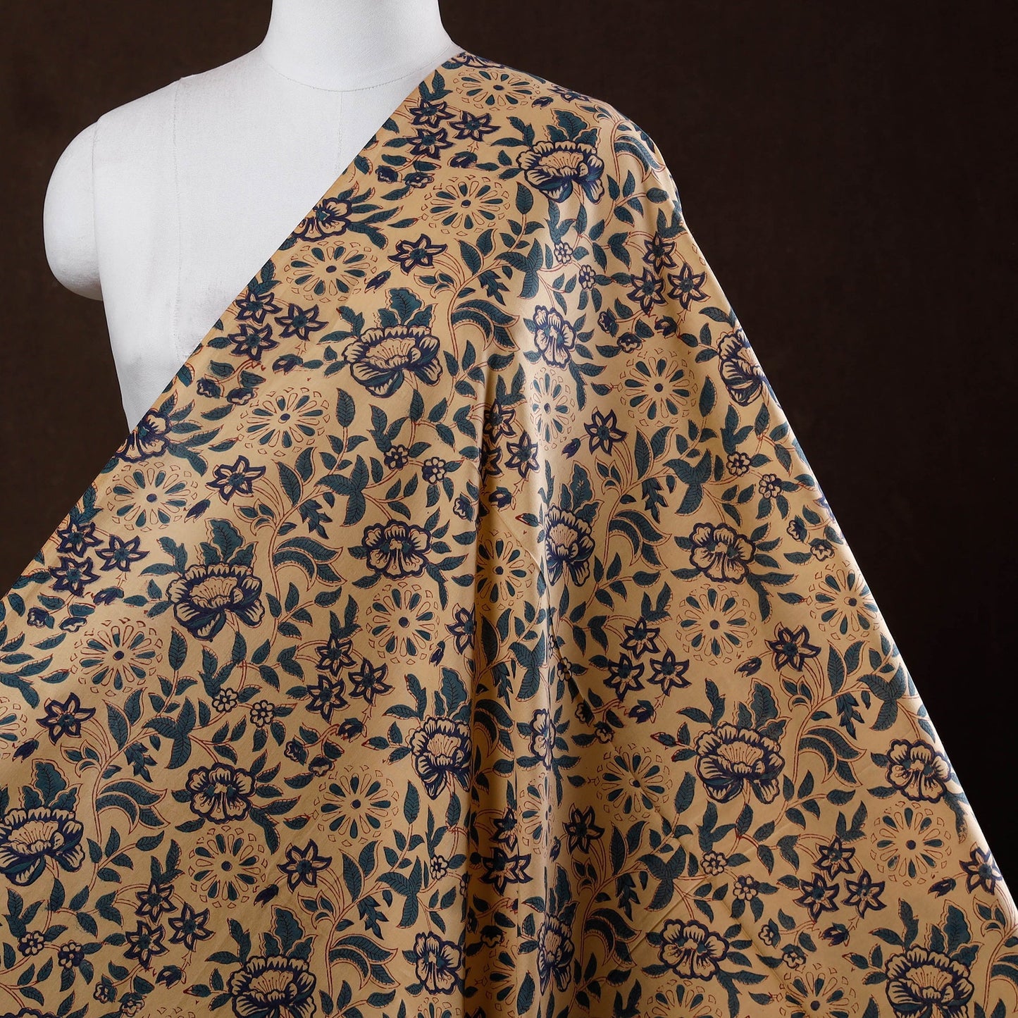 Sanganeri cotton fabric 08 - handcrafted