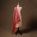 Beige - sanganeri hand block print cotton 2pc unstitched