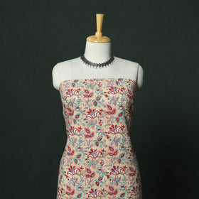 Sanganeri hand block print cotton 2pc unstitched dress