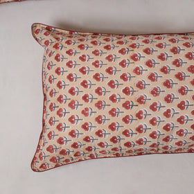 Sanganeri hand block print pillow cover (set of 2) 11
