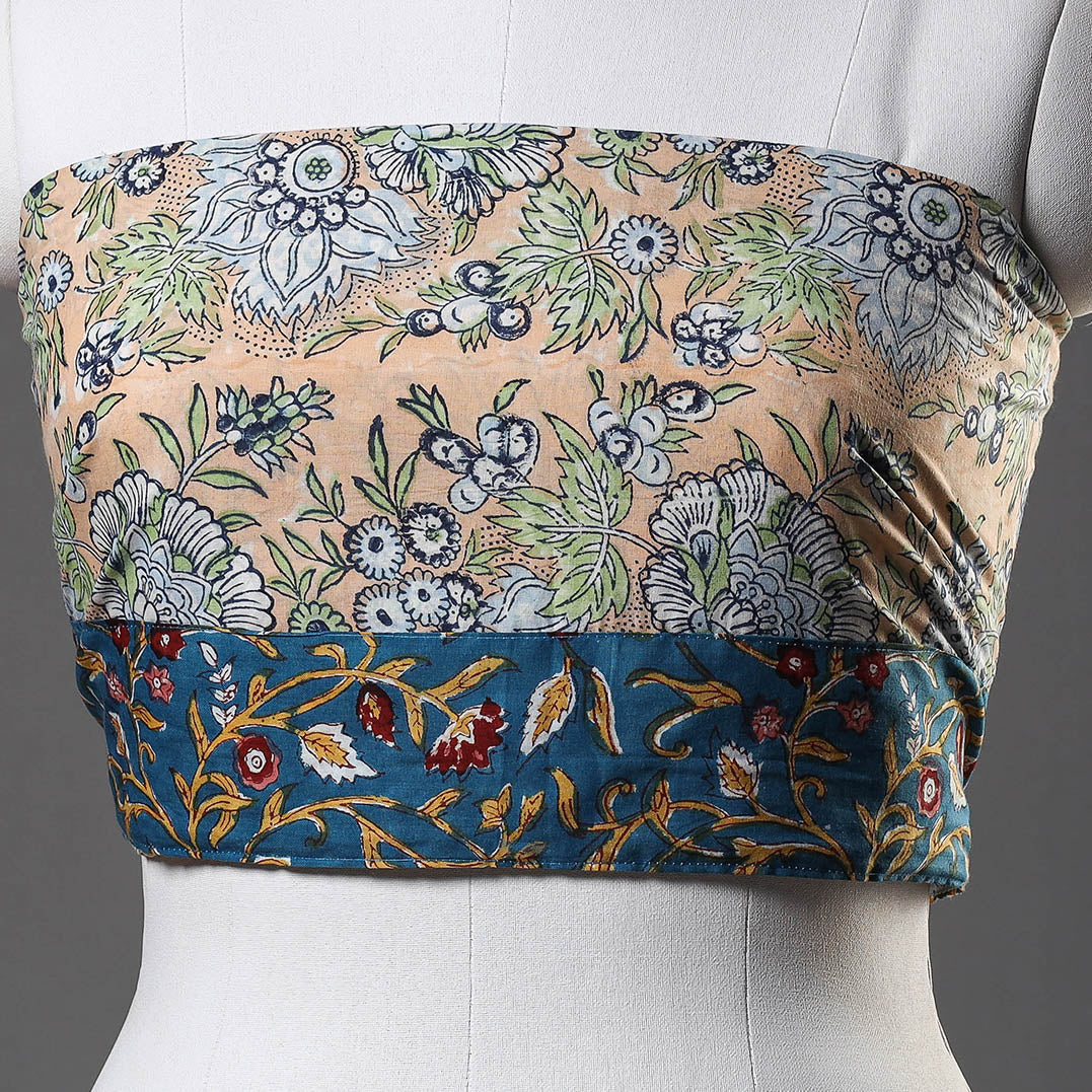 Buy Sanganeri Block Printed Cotton Blouse Piece 