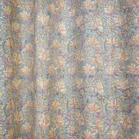 Buy Sanganeri Block Printed Cotton Window Curtain (5 x 3 Feet) (Single Piece) Online at iTopkri