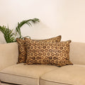 Beige - set of 2 akola hand pillow covers 98 - handcrafted