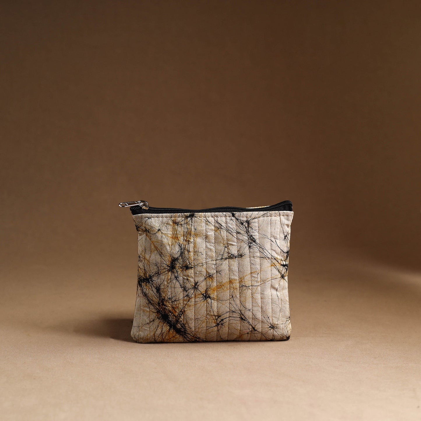 Beige - set of 3 - handmade cotton utility pouches 03