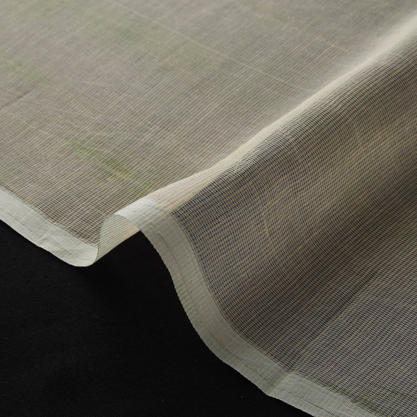 Shibori tie-dye kota doria cotton fabric 28 - handcrafted